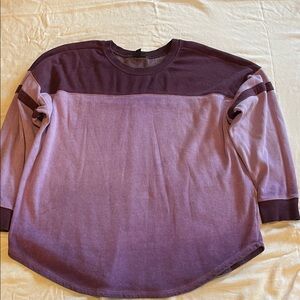 Torrid Purple Ombre Sweatshirt